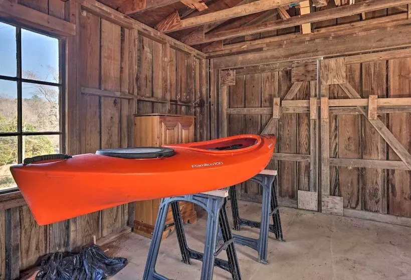 Riverfront Shelby Home W/ Private Boat Dock!