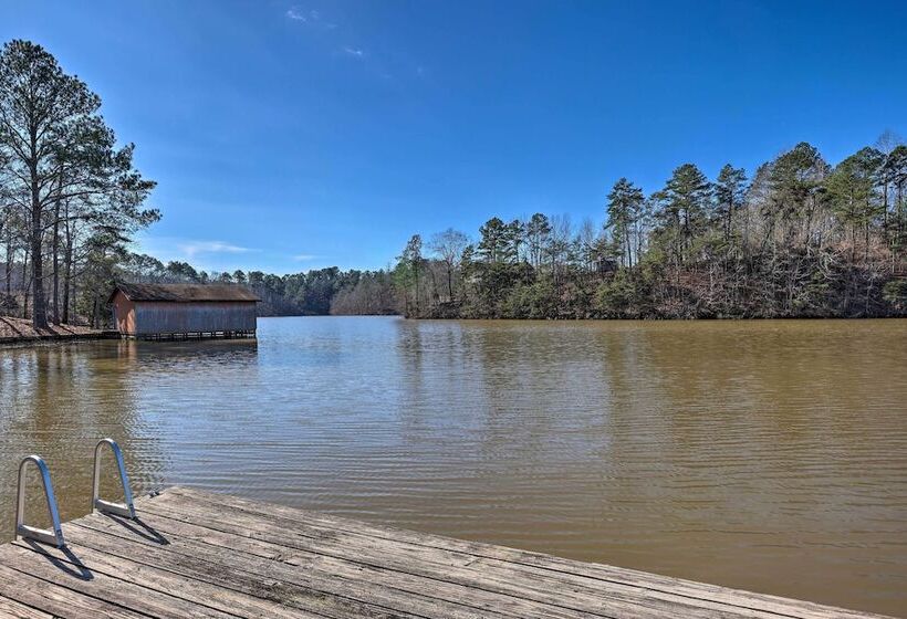 Riverfront Shelby Home W/ Private Boat Dock!