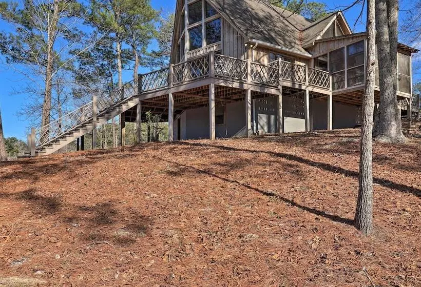 Riverfront Shelby Home W/ Private Boat Dock!