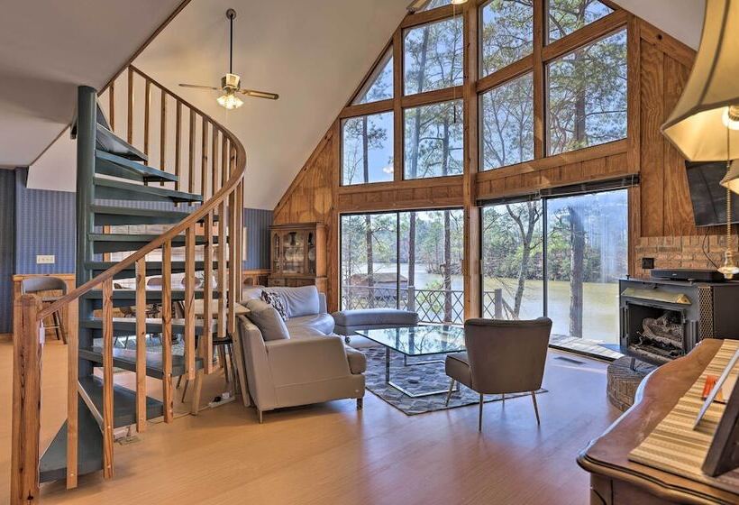 Riverfront Shelby Home W/ Private Boat Dock!