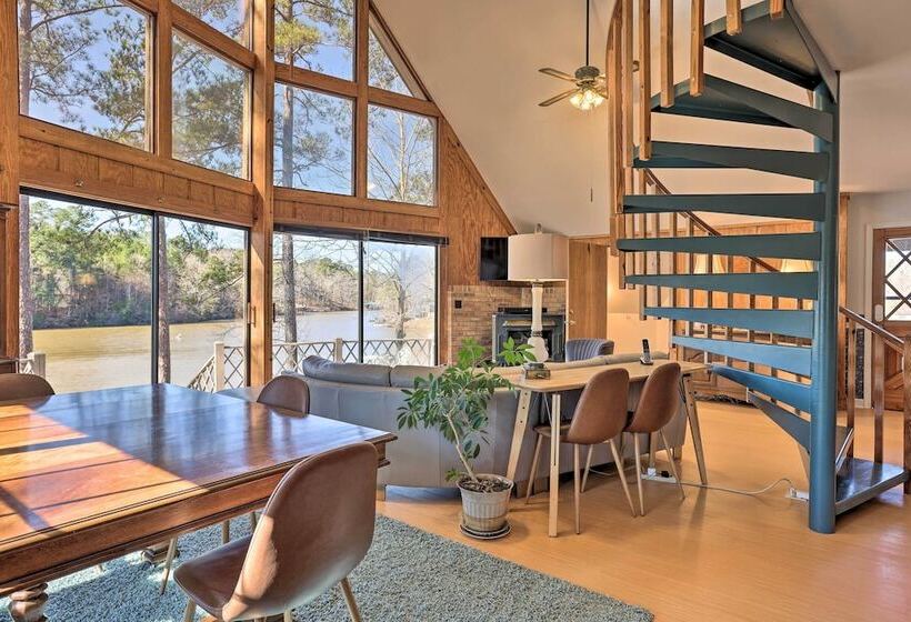Riverfront Shelby Home W/ Private Boat Dock!