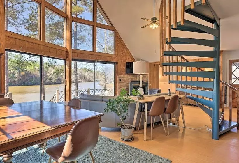Riverfront Shelby Home W/ Private Boat Dock!