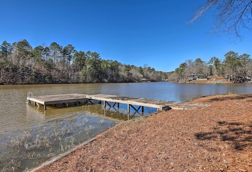 Riverfront Shelby Home W/ Private Boat Dock!
