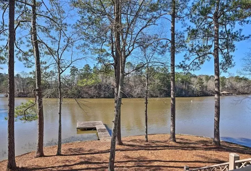 Riverfront Shelby Home W/ Private Boat Dock!