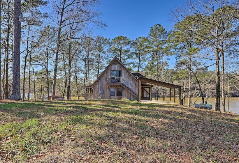 Riverfront Shelby Home W/ Private Boat Dock!