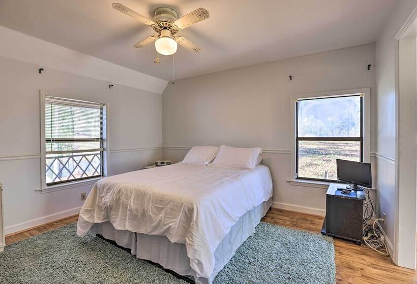 Riverfront Shelby Home W/ Private Boat Dock!