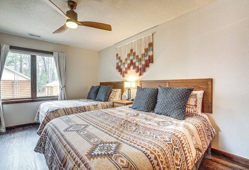 Waterfront Eagle River Lake Home W/ Boat Dock