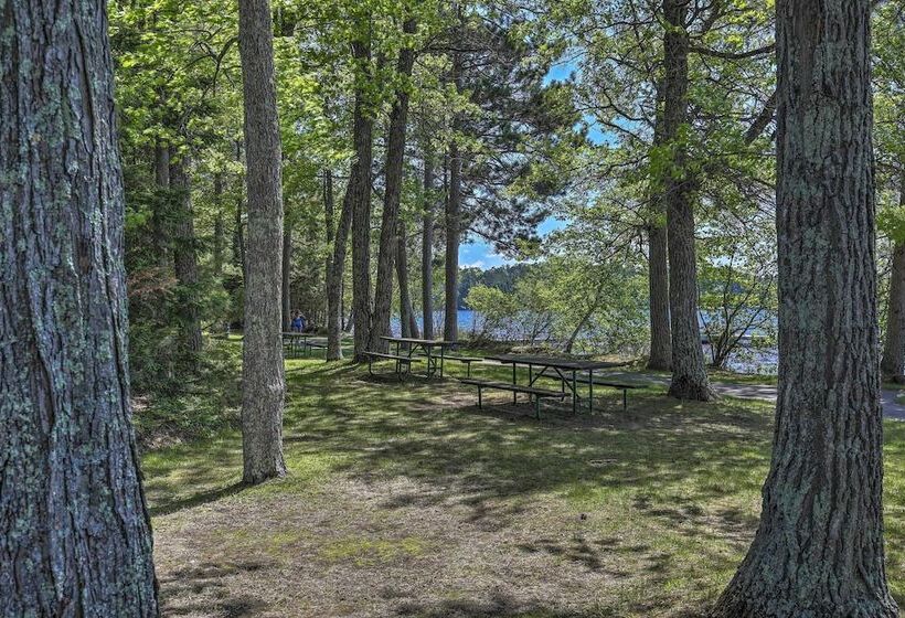 Waterfront Eagle River Lake Home W/ Boat Dock