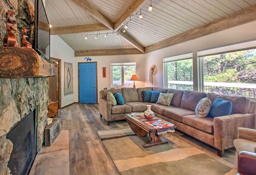 Angel Fire Home W/ Deck ~ 3 Mi To Ski Resort!