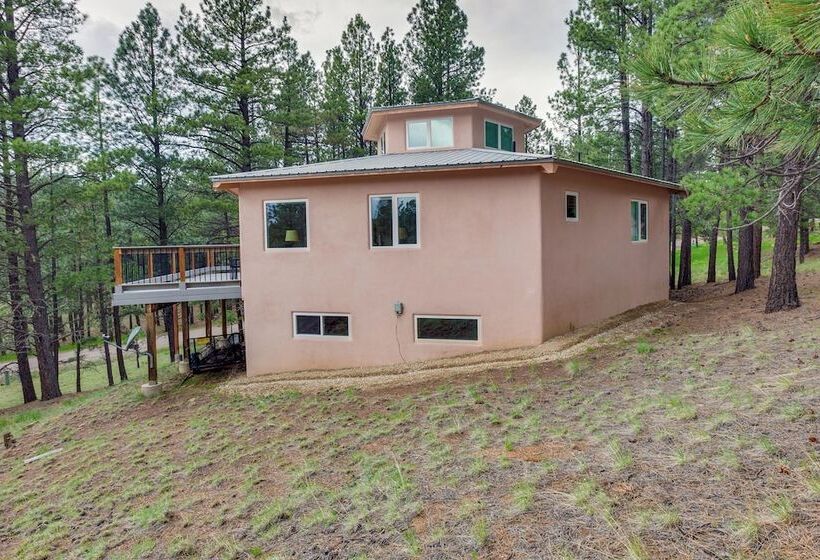 Angel Fire Home W/ Deck ~ 3 Mi To Ski Resort!