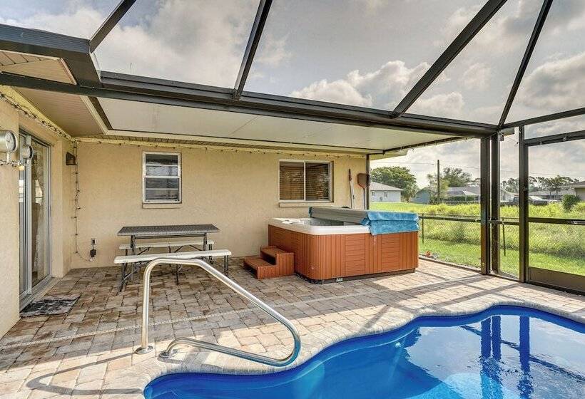 Canalfront Retreat W/ Heated Pool & Hot Tub!