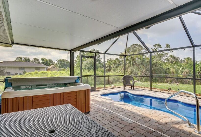 Canalfront Retreat W/ Heated Pool & Hot Tub!