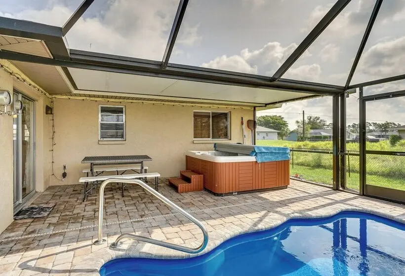 Canalfront Retreat W/ Heated Pool & Hot Tub!