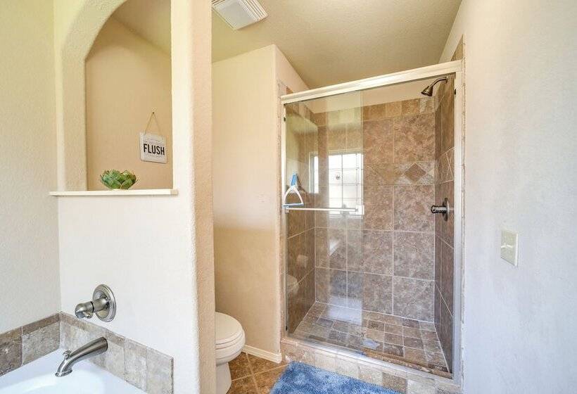 Central Bentonville Home With Fenced Yard!