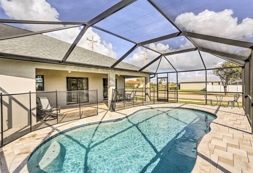 Central Cape Coral House W/ Private Screened Pool!