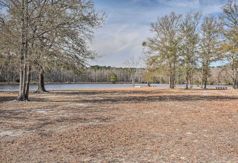 Charming Retreat On 20 Acres W/ Private Lake!