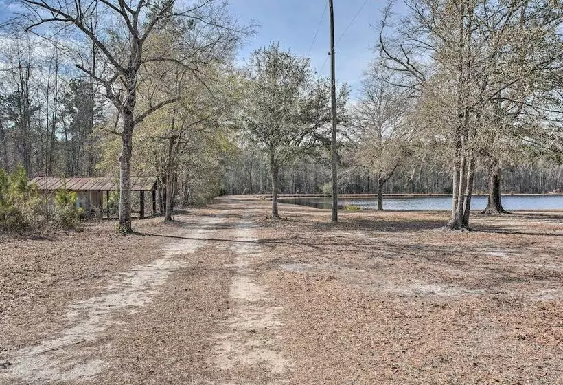Charming Retreat On 20 Acres W/ Private Lake!