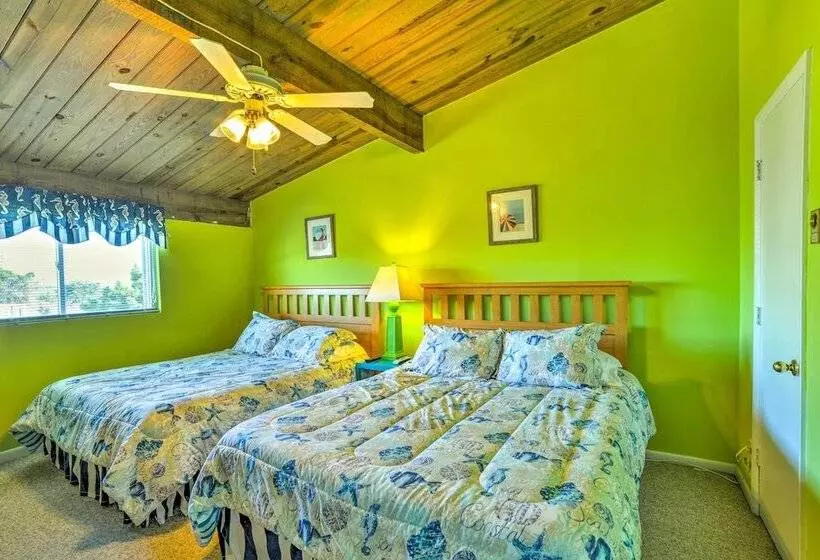 Coastal Atlantic Beach Duplex < 1 Mi To Boardwalk!