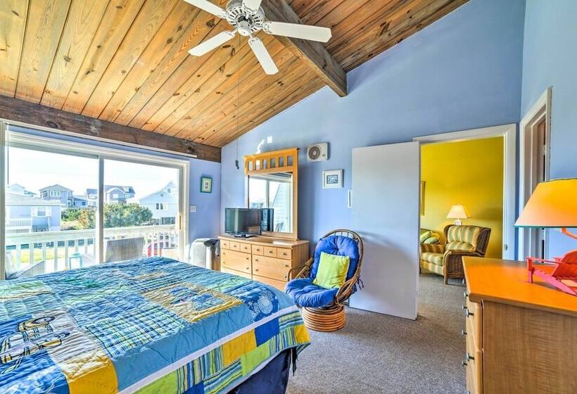 Coastal Atlantic Beach Duplex < 1 Mi To Boardwalk!