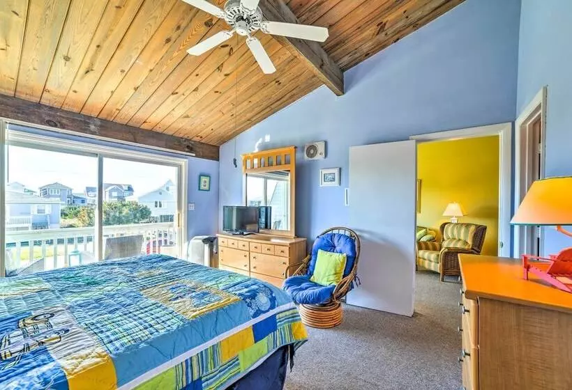 Coastal Atlantic Beach Duplex < 1 Mi To Boardwalk!