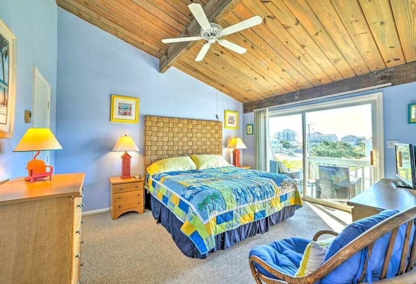 Coastal Atlantic Beach Duplex < 1 Mi To Boardwalk!