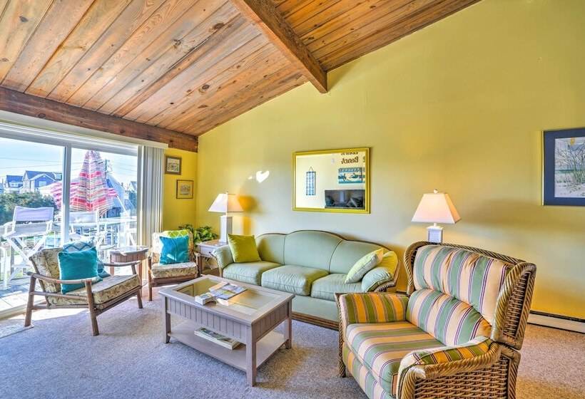 Coastal Atlantic Beach Duplex < 1 Mi To Boardwalk!