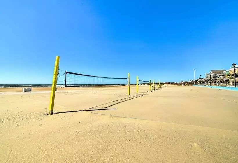 Coastal Atlantic Beach Duplex < 1 Mi To Boardwalk!