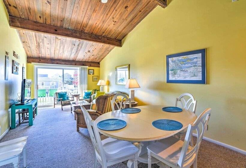 Coastal Atlantic Beach Duplex < 1 Mi To Boardwalk!