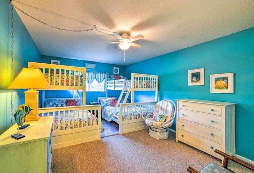 Coastal Atlantic Beach Duplex < 1 Mi To Boardwalk!