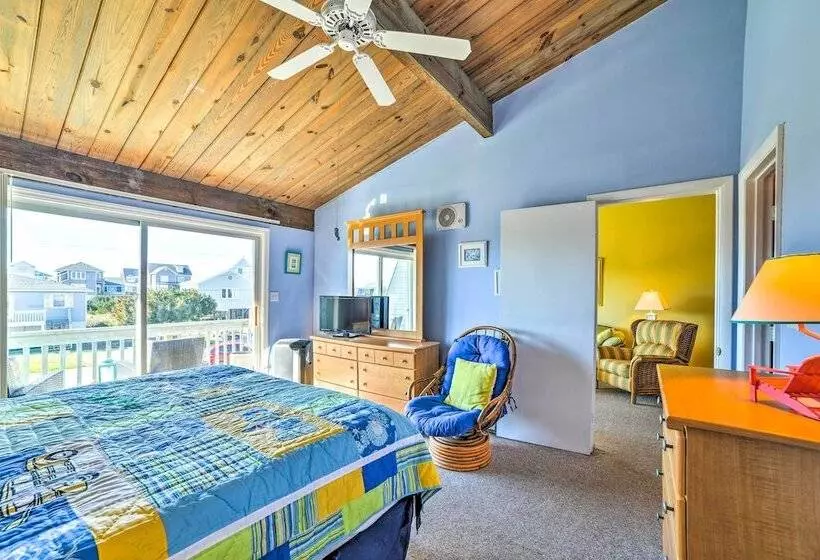 Coastal Atlantic Beach Duplex < 1 Mi To Boardwalk!