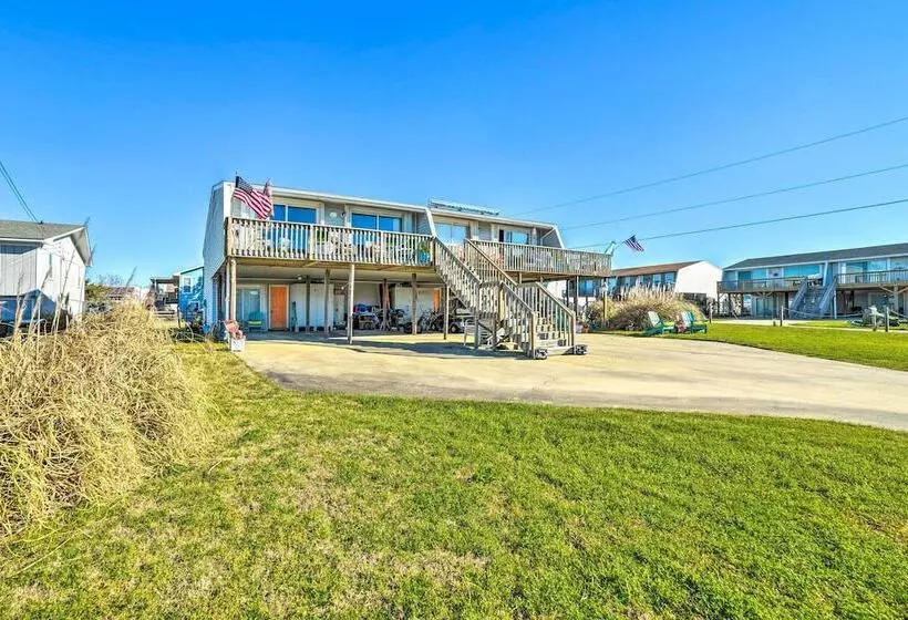 Coastal Atlantic Beach Duplex < 1 Mi To Boardwalk!