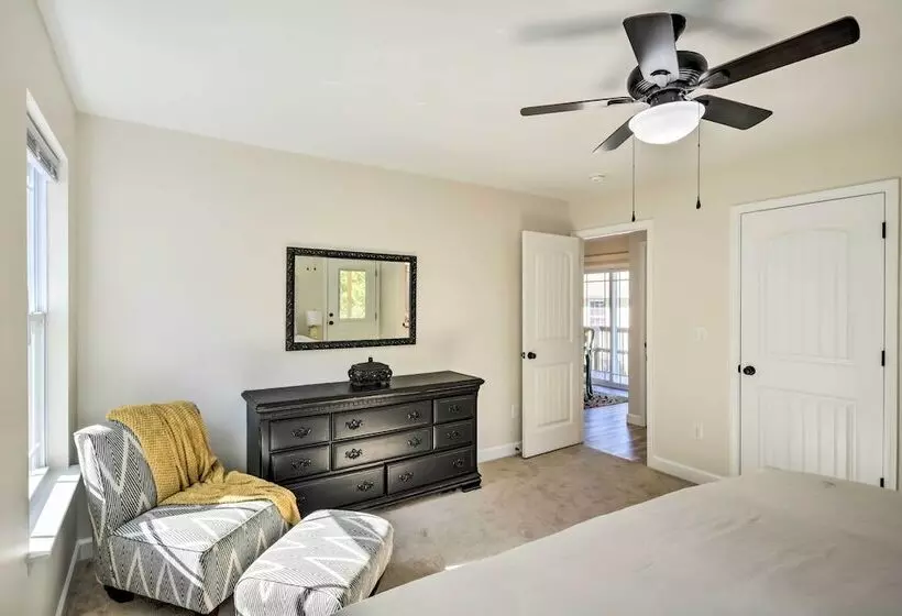 Family Friendly Greer Home W/ Balcony & Yard!