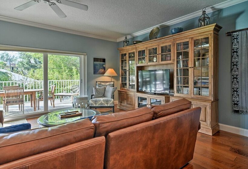 Holmes Beach Home: Pool, Hot Tub, Walk To Beach!