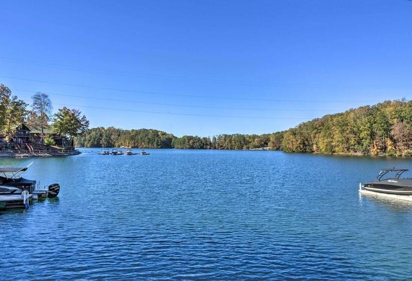 Lake Keowee Escape W/ Dock, Deck & Lake Access!