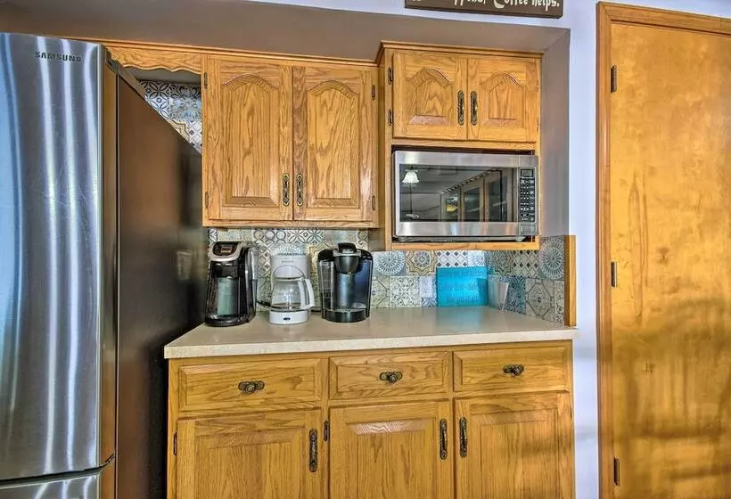 Boat Dock + Slides: Lakefront Gravois Mills Home