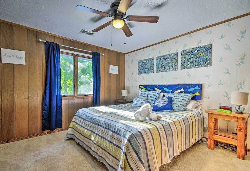 Boat Dock + Slides: Lakefront Gravois Mills Home