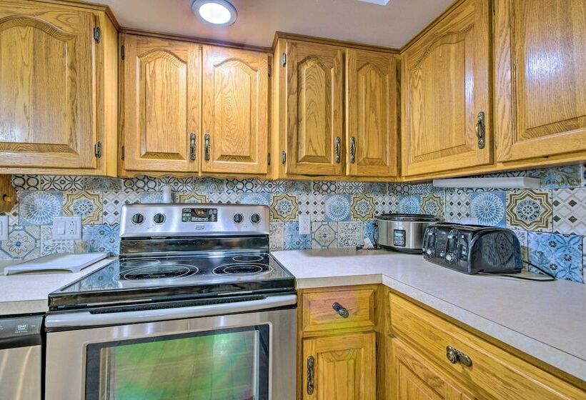 Boat Dock + Slides: Lakefront Gravois Mills Home