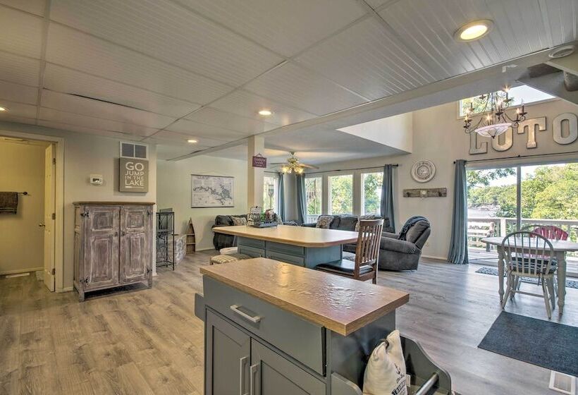 Lakefront Rocky Mount Home W/ Private Dock!