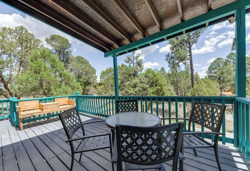 Majestic Pines  Ruidoso Retreat W/ New Hot Tub!