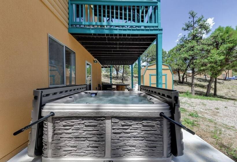 Majestic Pines  Ruidoso Retreat W/ New Hot Tub!