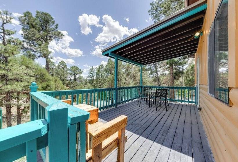 Majestic Pines  Ruidoso Retreat W/ New Hot Tub!