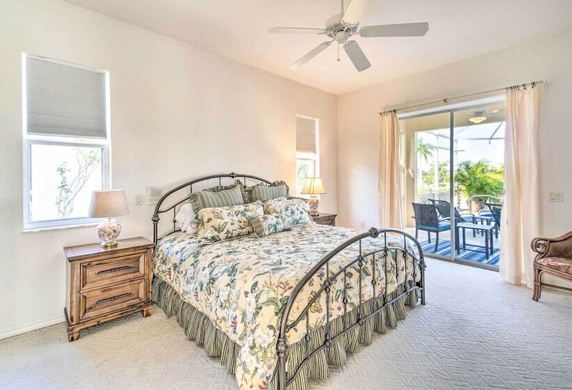 Port Charlotte Home On Canal W/ Lanai & Pool!