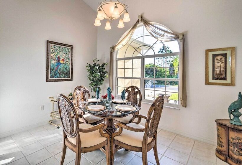 Port Charlotte Home On Canal W/ Lanai & Pool!