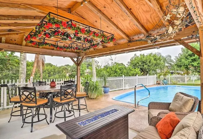 Riverfront House In Port St Lucie W/ Pool & Dock!