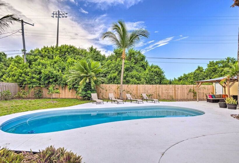 Stuart Home W/ Pool Close To Dtwn & Beaches