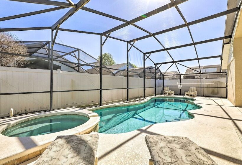 Home W/ Private Pool & Hot Tub ~ 4 Mi To Disney!