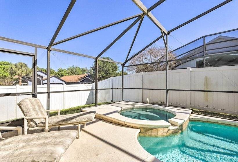 Home W/ Private Pool & Hot Tub ~ 4 Mi To Disney!