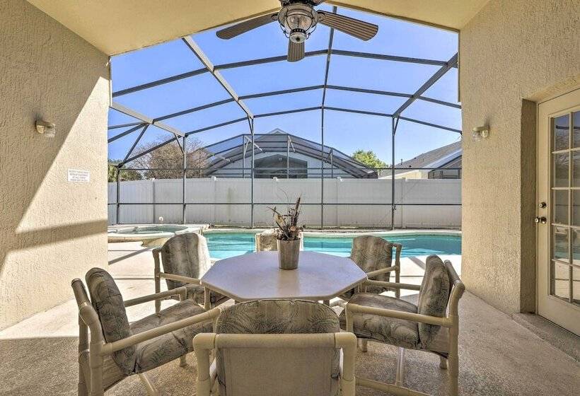 Home W/ Private Pool & Hot Tub ~ 4 Mi To Disney!