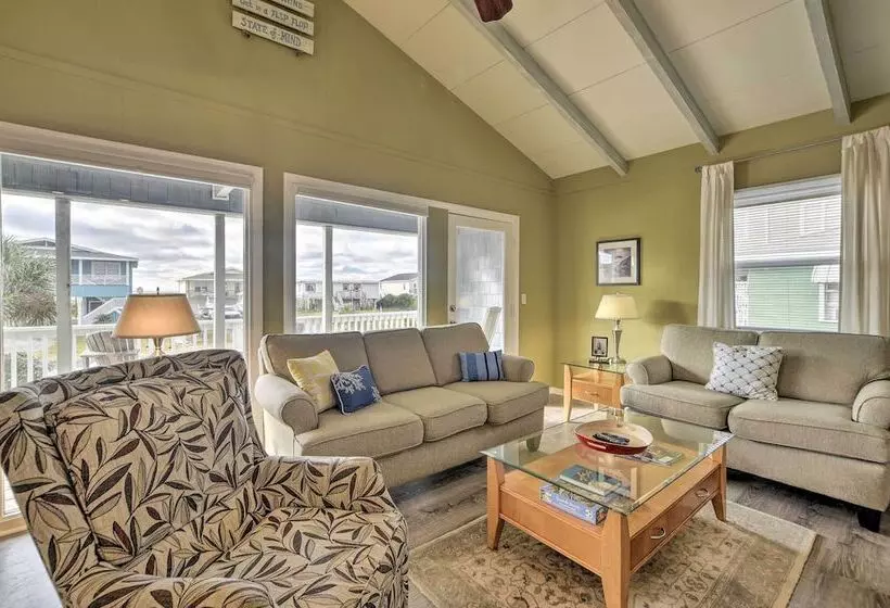 Holden Beach Family Abode   Steps To Ocean!