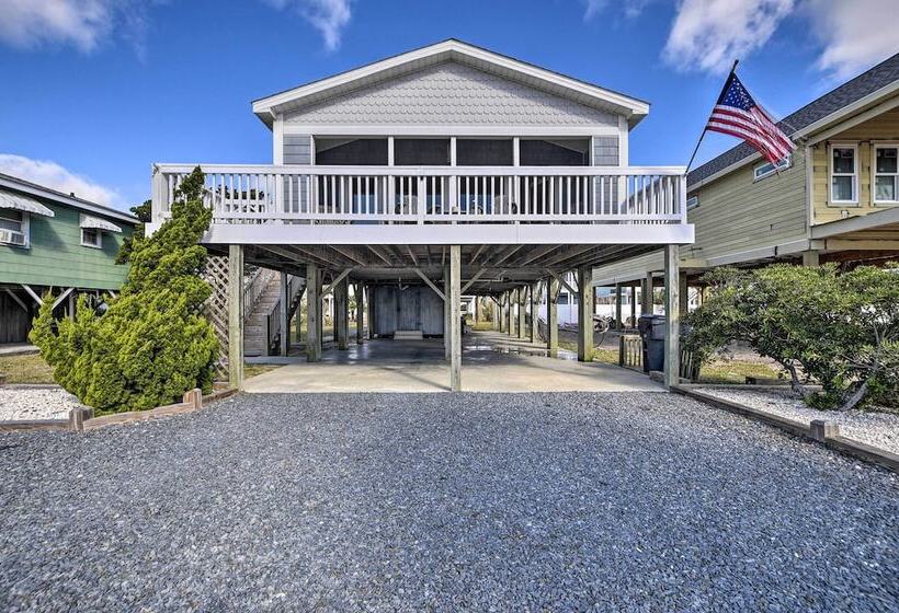 Holden Beach Family Abode   Steps To Ocean!
